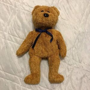 TY Beanie Baby - Fuzz‎ Bear (8.5 inch)
